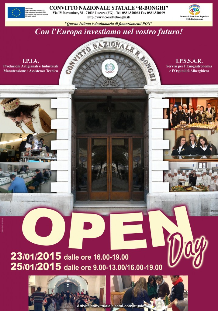 convitto open day